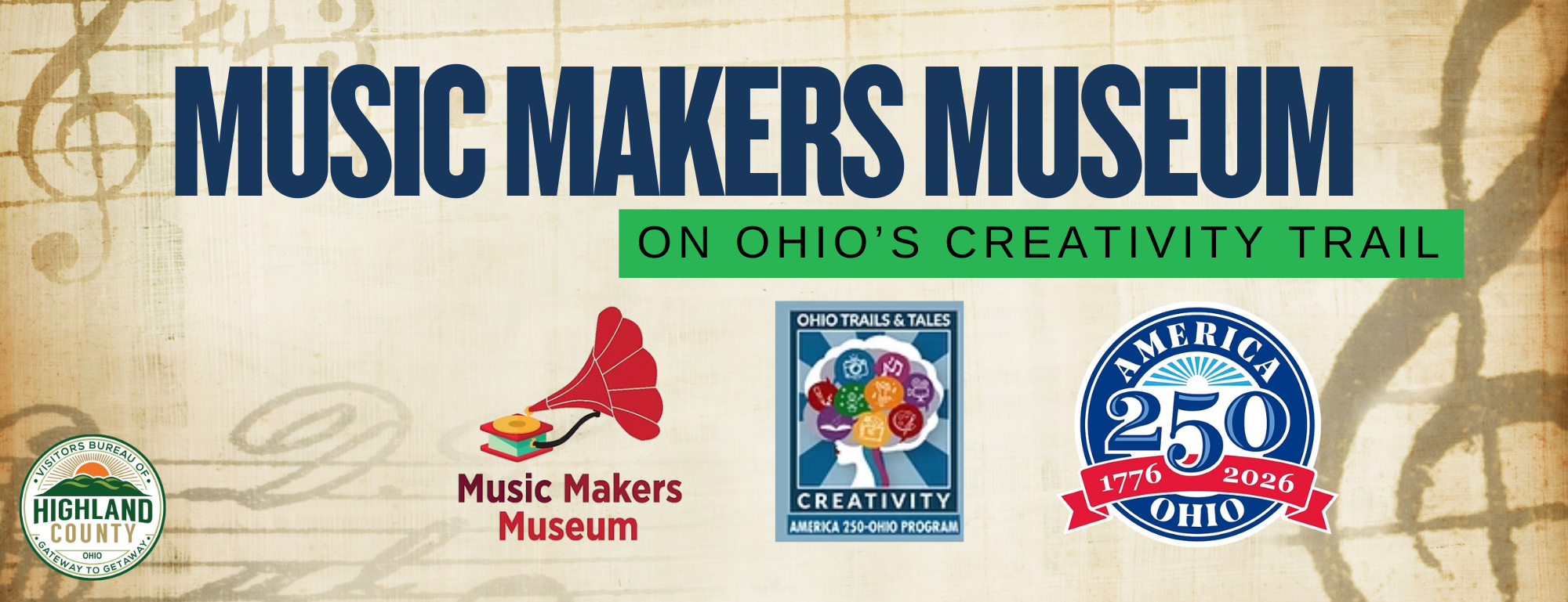 Highland County's Music Makers Museum Joins America 250-Ohio Creativity Trail