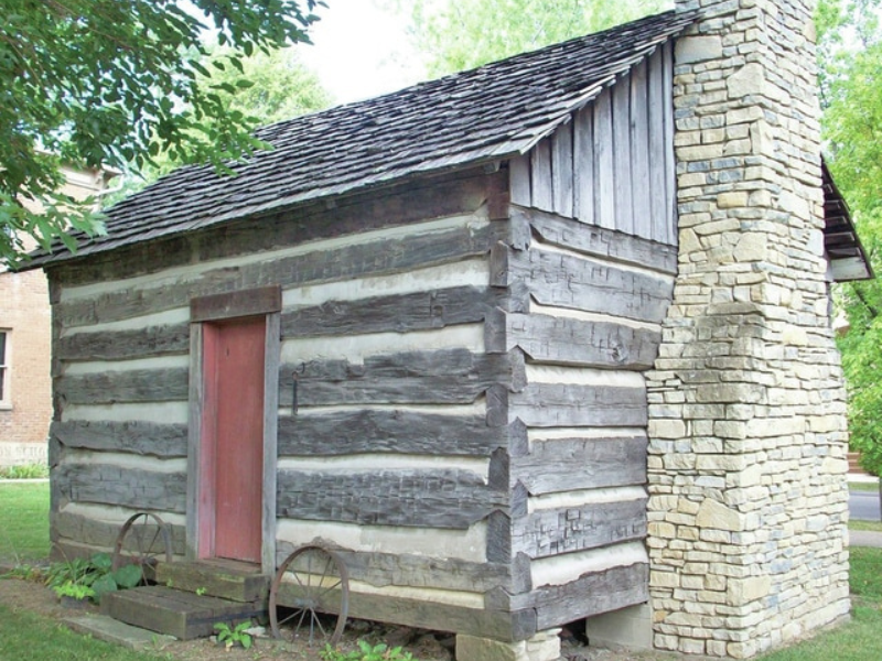Historical Society Log Cabin