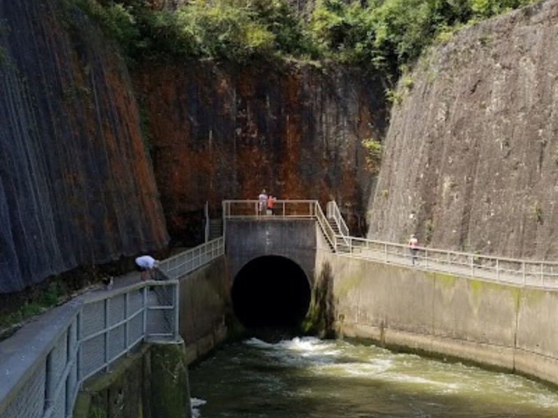 Spillway at Paint Creek State Park