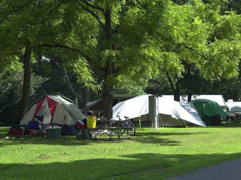 Rocky Fork Lake State Park Campgrounds
