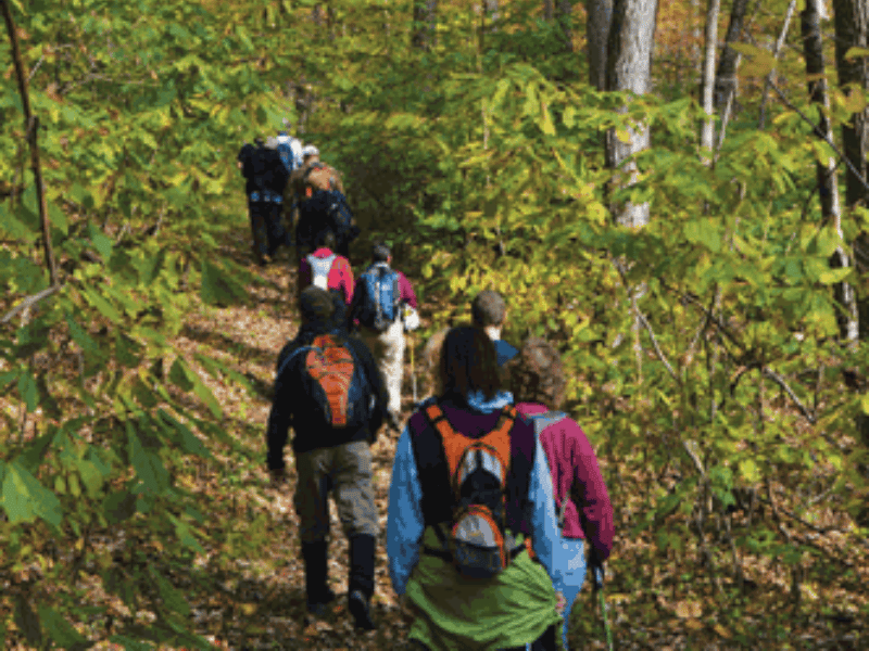 Ohio's Buckeye Trail Through Sinking Spring