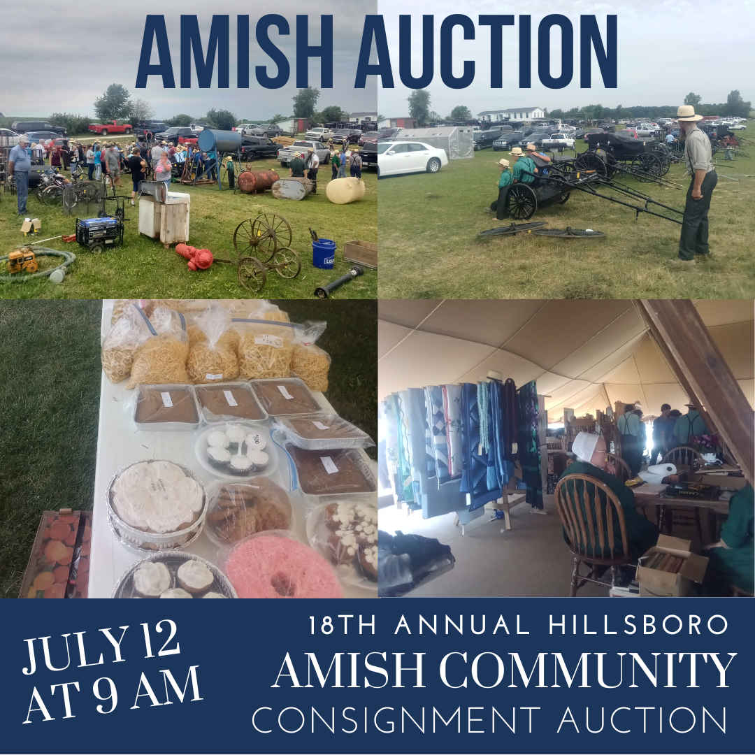 18th Annual Hillsboro Amish Community Consignment Auction