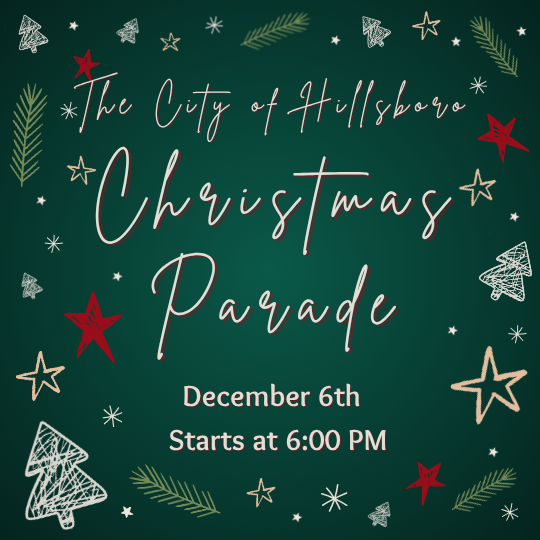 City of Hillsboro Christmas Parade
