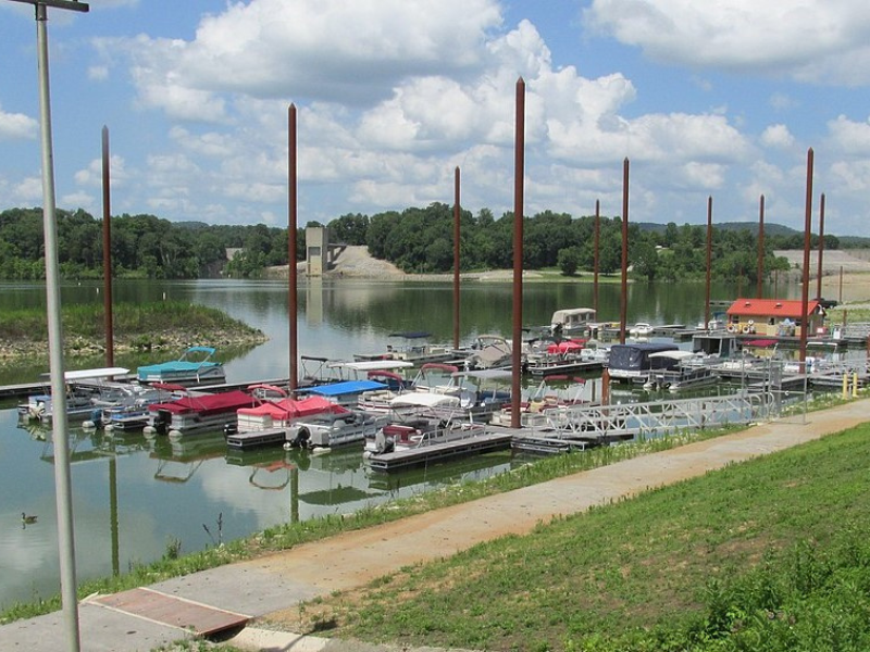 Boating at Paint Creek State Park